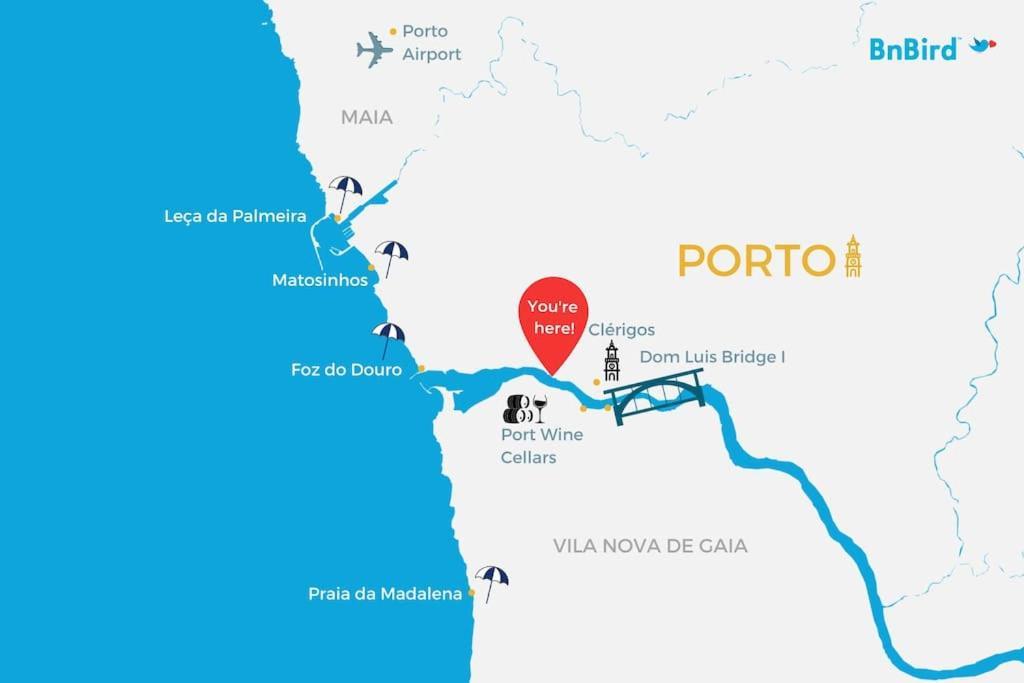 Porto City Holidays By Douro River מראה חיצוני תמונה